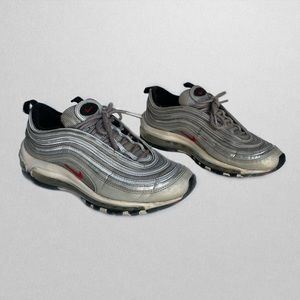 Nike air max 97 silver sneakers shoes airmax Nikes